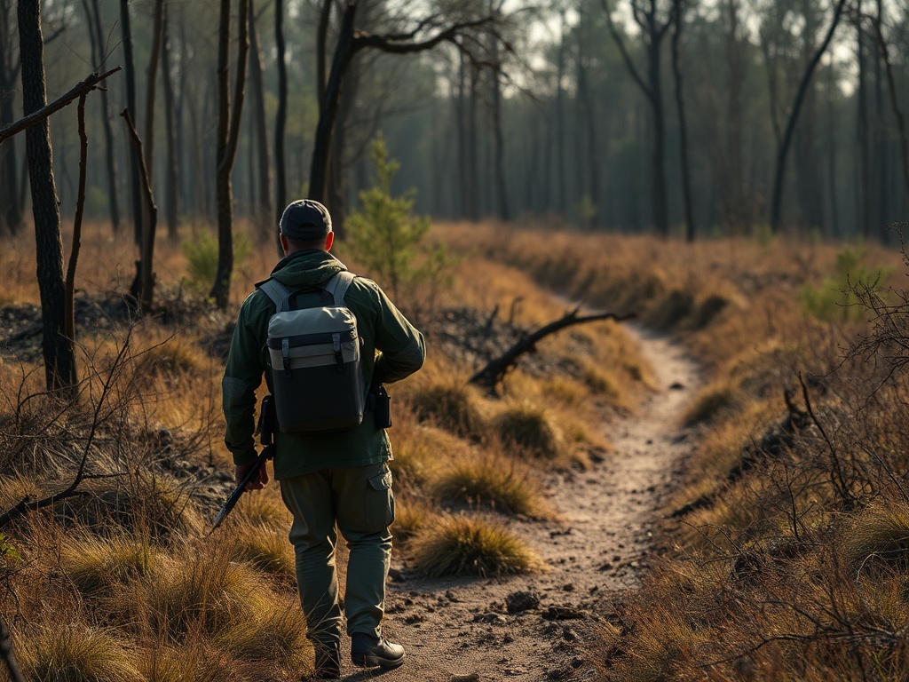 Siguiendo el rastro del incendiario en Ourense
