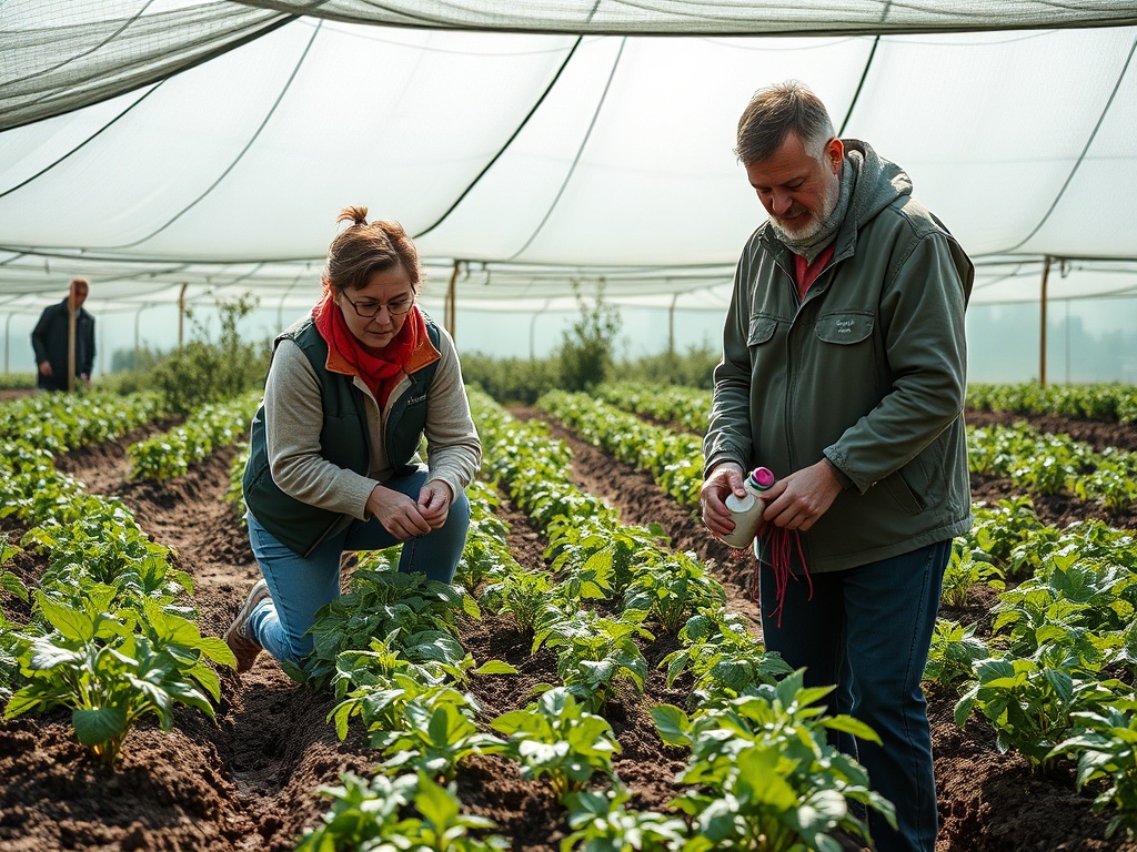 Ourense planta cara a la crisis con huerta propia