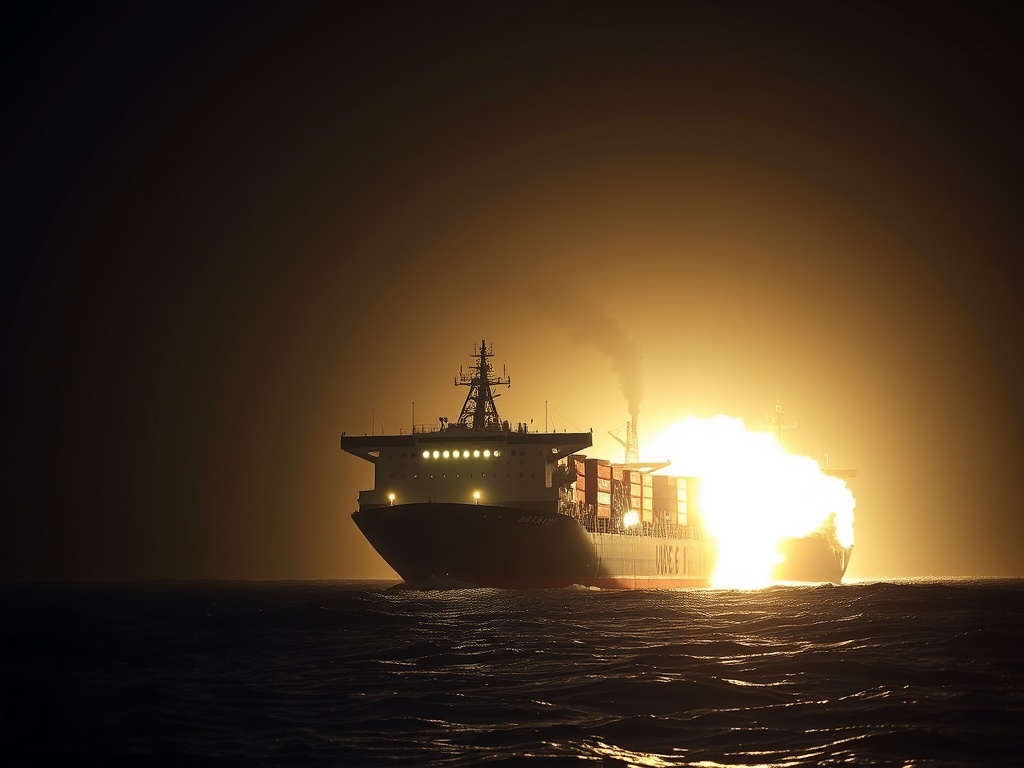 Dos petroleros y un portacontenedores atacados y incendiados en el estrecho de Ormuz