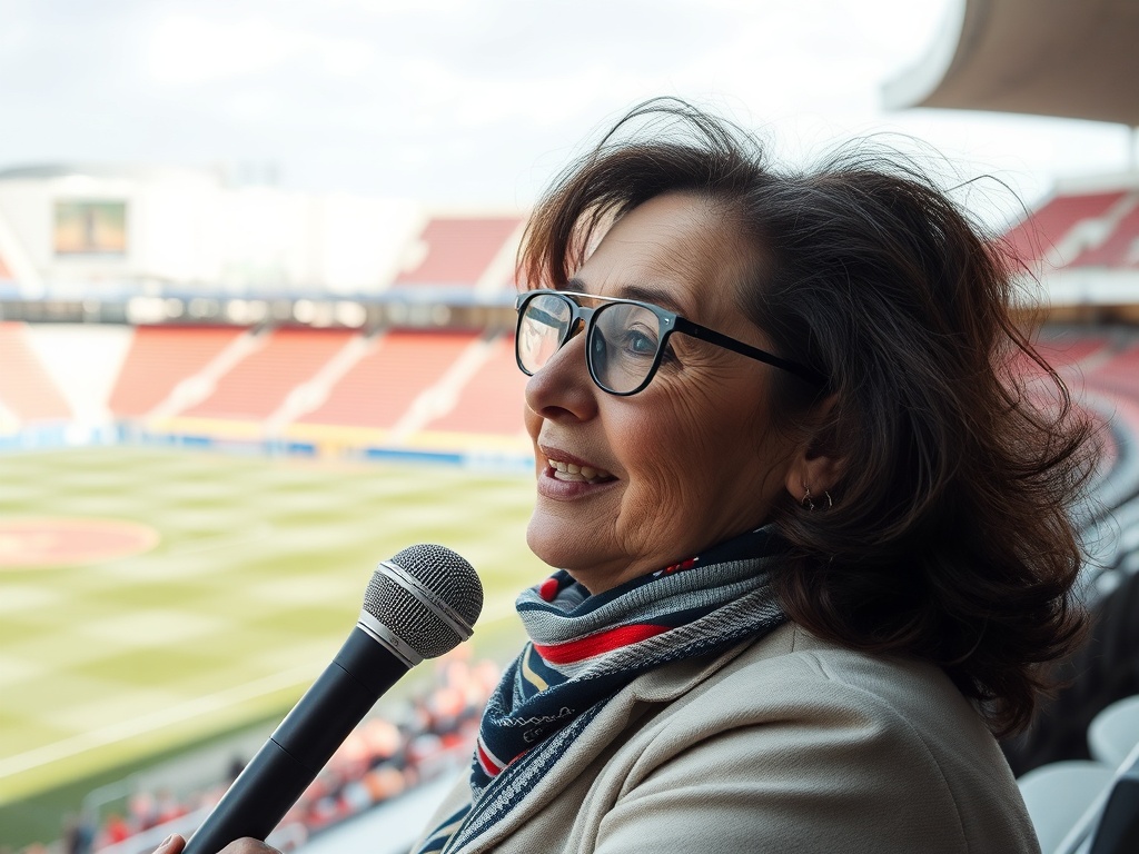 Sol Méndez, artífice de la restitución de los terrenos del Deportivo Español de Buenos Aires, se convierte en la primera