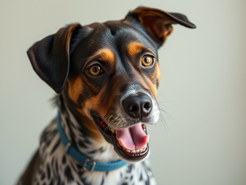 Miguel, o cadelo cego e diabético da protectora Os Palleiros, busca un fogar