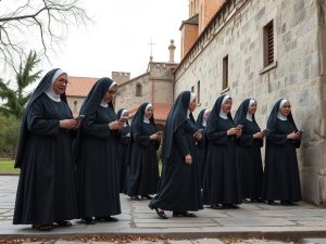 Las monjas que rompieron con la Iglesia abandonan el convento de Belorado antes del desahucio y se declaran perseguidas