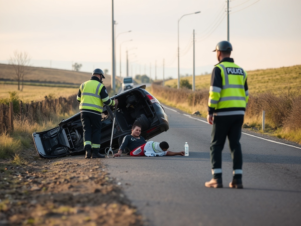 Un accidente de tráfico deja dos heridos en Soutelo