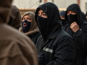 Gritos de "asesinos" a los dos detenidos por el caso de Francisca Cadenas