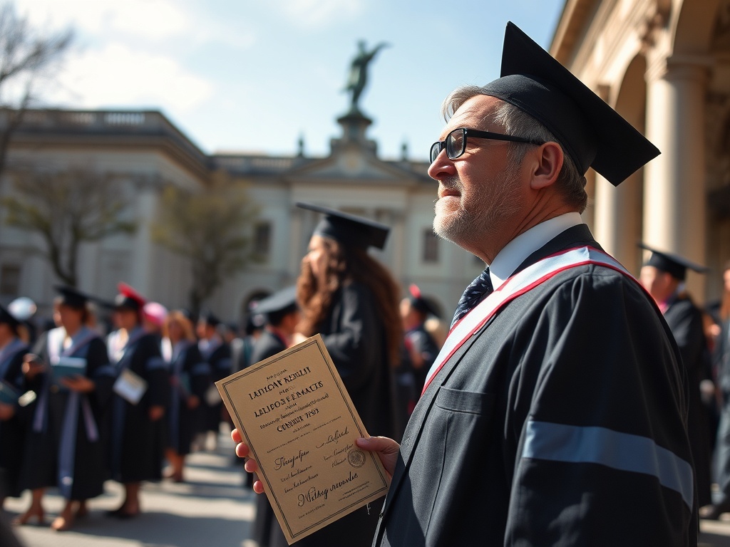 Promoción 1921 de Medicina de la USC: un nieto del doctor Abeigón Pazos busca la orla de su abuelo
