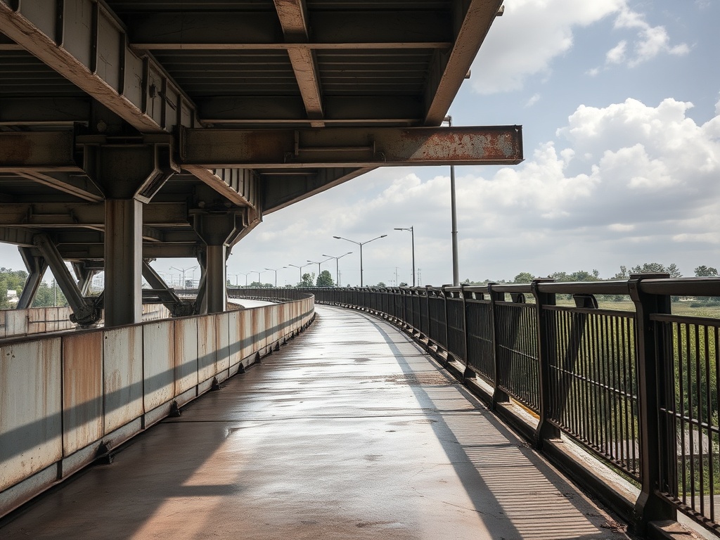 Unos tornillos oxidados y la estructura corroída colapsaron la pasarela de Santander