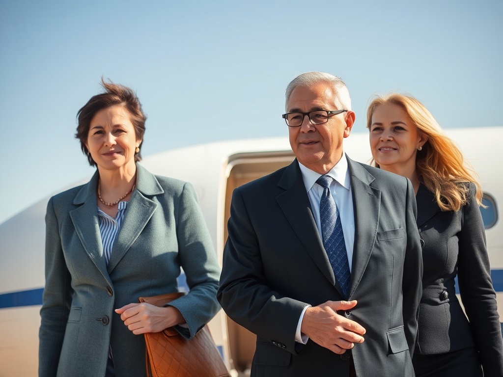 Denuncian a un alto cargo do goberno argentino por levar á súa muller a unha viaxe oficial no avión presidencial.