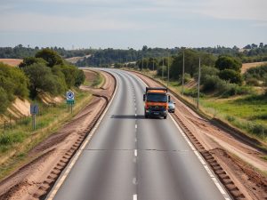 Arrancan en Quiroga los trabajos para arreglar la carretera N-120 a su paso por Lugo