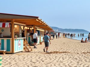 Los chiringuitos se adelantan al verano en Vigo: abrirán mucho antes de lo esperado