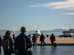 Nueva caída del tráfico en Lavacolla: uno de cada tres pasajeros deja de volar desde Santiago en un año