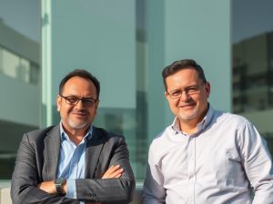 Manuel Carrera, nuevo director comercial regional de Prensa Ibérica en Galicia, y Pedro Costa, nombrado gerente general