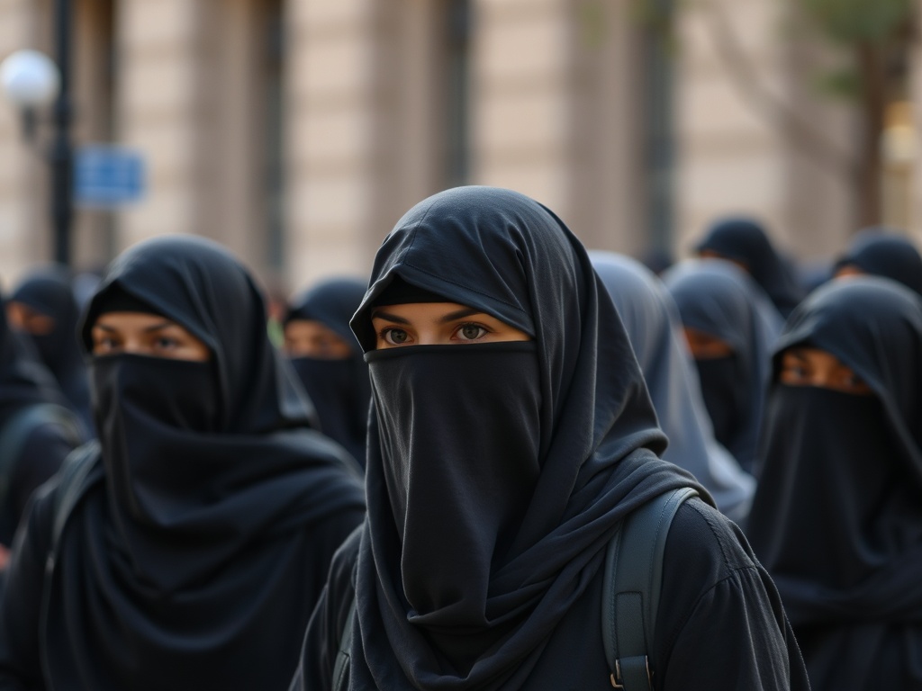 PP e Vox aproban prohibir o acceso con burca ou niqab a edificios públicos de Córdoba