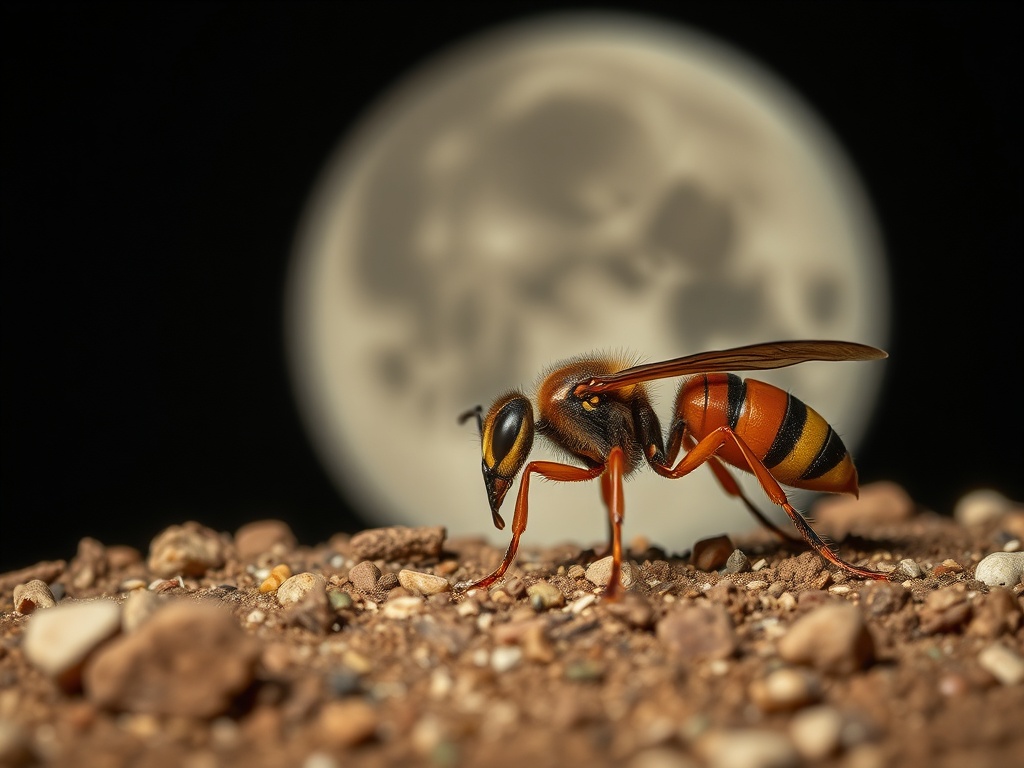 La brújula lunar de las hormigas: navegación nocturna y cálculos sorprendentes