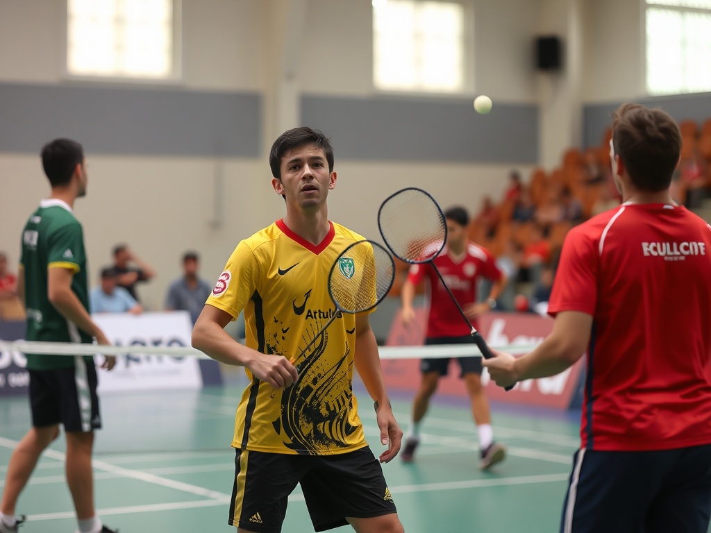 El Athlos continúa cuarto en la Liga Nacional de Clubes de bádminton