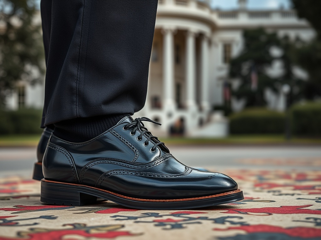 Trump está obsesionado con unos zapatos Oxford de cuero negro y los regala a todos sus asesores: "Todos tienen miedo de