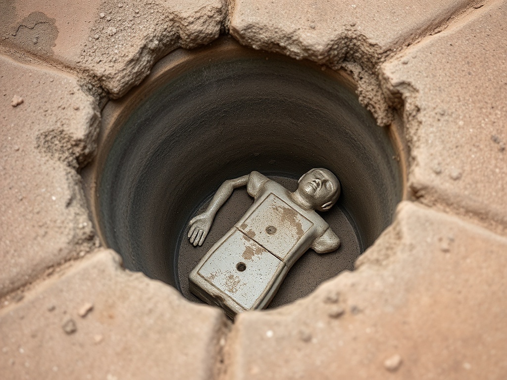Los restos de Francisca Cadenas hallados en un hueco tapado con cemento y losetas en el patio de la vivienda de los dete