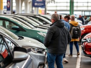 MotorOcasión abre en el Ifevi con los primeros visitantes y 1.200 vehículos en rotación