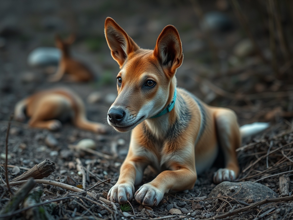 Así fue el rescate de Silván, el podenco que abandonaron malherido en Mos