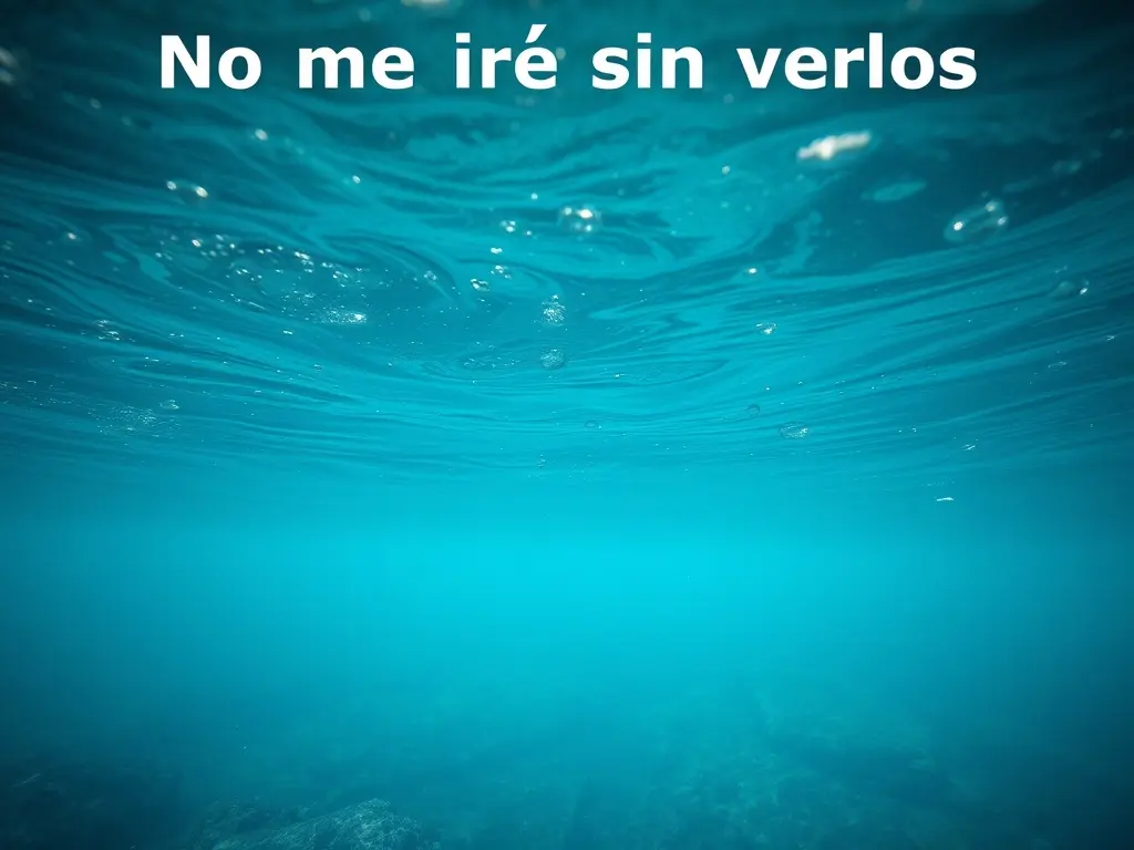 No me iré sin verlos