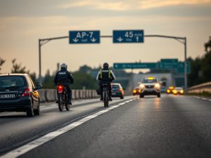 Muere atropellado en la AP-7 mientras huía de los Mossos tras apuñalar a su familia