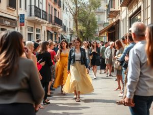 Castrelos acoge su primer desfile de moda con la colaboración de vecinos y empresarias