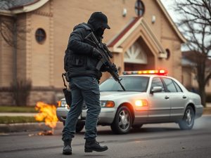 Una persona armada embistió un vehículo contra una sinagoga en West Bloomfield y se reportaron disparos, según el FBI