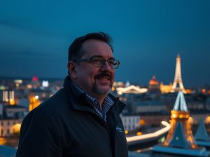 Alejandro Sánchez, astrofísico: las luces de Vigo no se ven desde Marte