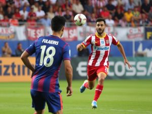 Dous goles de Alemao achegan ao Rayo aos cuartos da Europa League