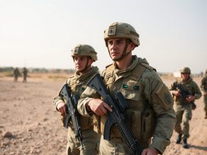 Heridos seis soldados franceses en un ataque con drones en una base en el norte de Irak