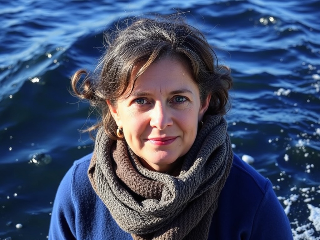 Noemí Díaz, divulgadora: "A natureza, en concreto o mar, é a mellor farmacia e é de balde"