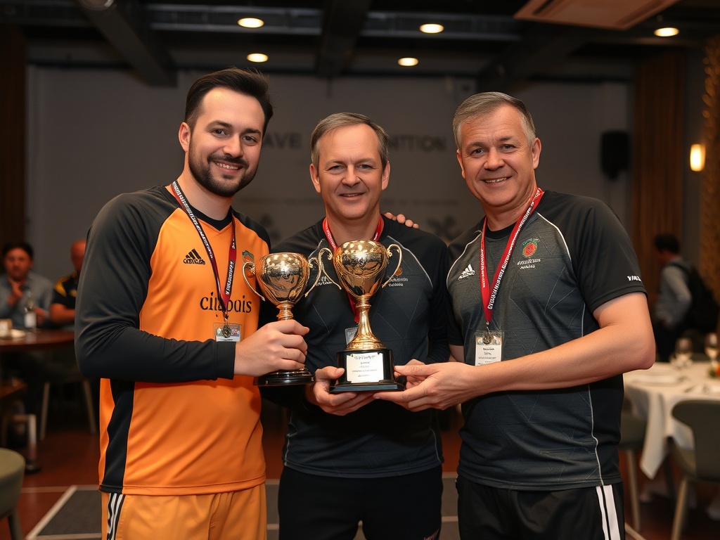 La Liga Viva El Progreso entrega aos reis do pádel en Monforte os seus primeiros trofeos