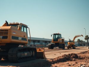 La nueva área comercial de Verín comienza a tomar forma