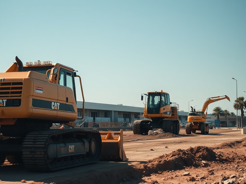 La nueva área comercial de Verín comienza a tomar forma