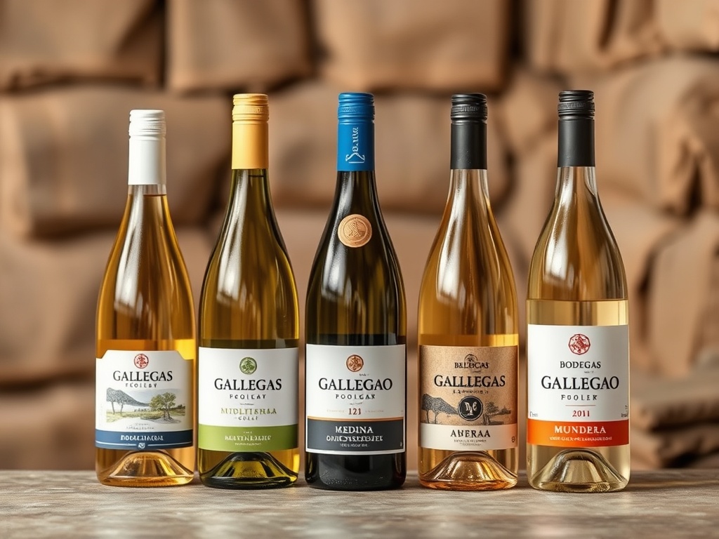 Cinco blancos gallegos de Bodegas Gallegas consiguen medallas de oro en concursos internacionales