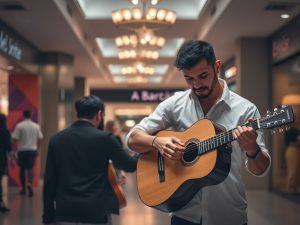 Guitarra y bachata toman espacio en el centro comercial A Barca con dos nuevas aperturas