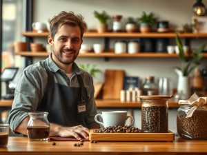 El negocio que ofrece café de 22 países