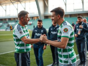 El Celta y el Lyon se dan la mano en la sede de Príncipe