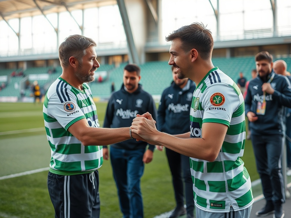 O Celta e o Lyon dánse a man na sede do Príncipe