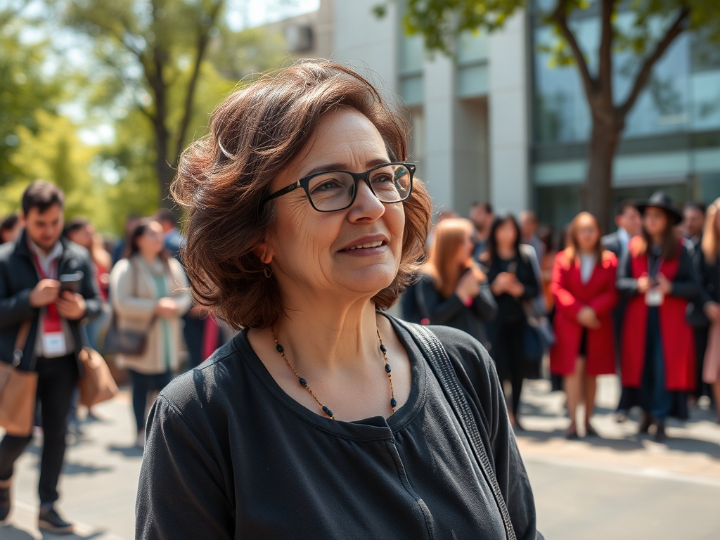 El campus de Lugo da a Crujeiras un apoyo abrumador como rectora de la USC