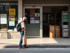 Un cartero en la mirilla