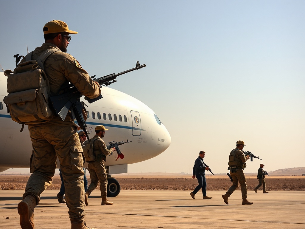 Unha milicia proiraniana asegura ter derrubado un avión estadounidense no oeste de Iraq; Irán afirma que morreron seis tripulantes