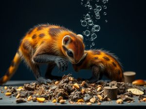 Descubren que los mapaches resuelven rompecabezas por pura curiosidad