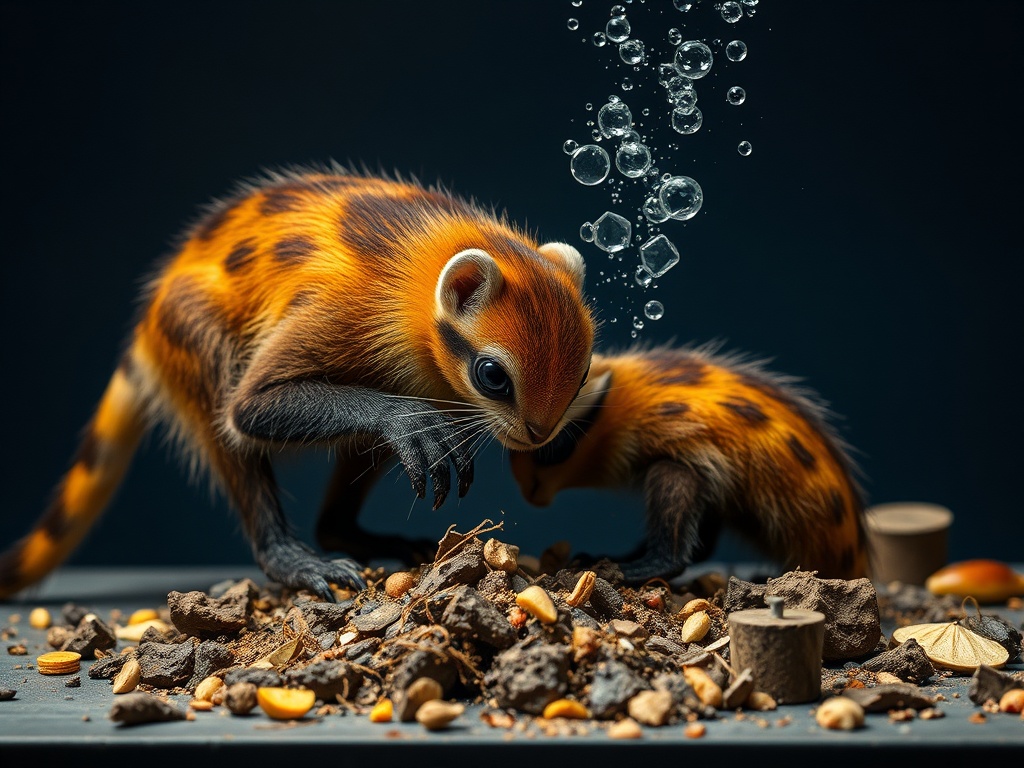 Descubren que los mapaches resuelven rompecabezas por pura curiosidad