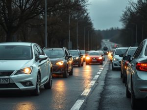 Coches de aficionados del Lyon aparecen con las ruedas pinchadas en el entorno de Balaídos