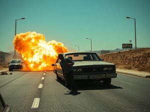 Oriol Maymó, produtor de 'Sirat': "Laxe o quería todo analóxico; as explosións son reais, a caída do coche tamén"