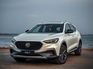 MGS9 PHEV, o buque insignia de MG con 7 prazas e 100 km eléctricos