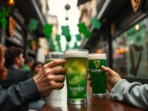 Guinness tiñe de verde Madrid en su gran celebración de St Patrick's