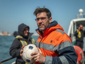 El día que David Silva fue marinero en Pontevedra