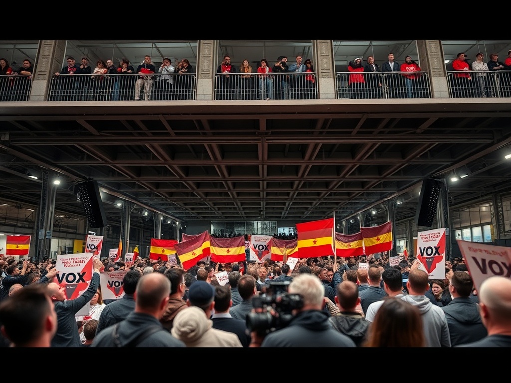 Vox asenta o seu crecemento e a súa estrutura na rexión máis grande de España