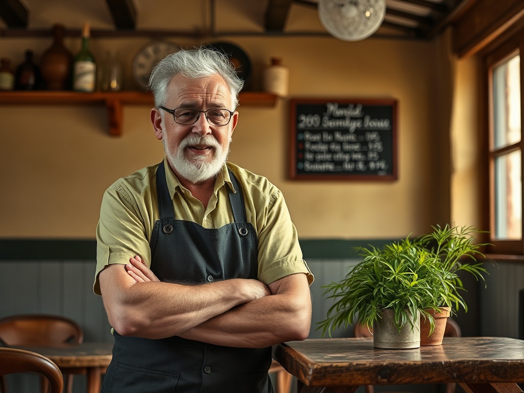 Moncho de Galán: "Na miña casa sempre houbo taberna, tráeme recordos de pequeno"